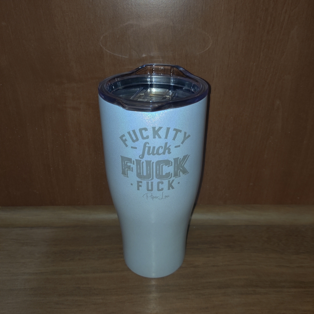 Piper Lou Shimmer Tumbler with Bold Text